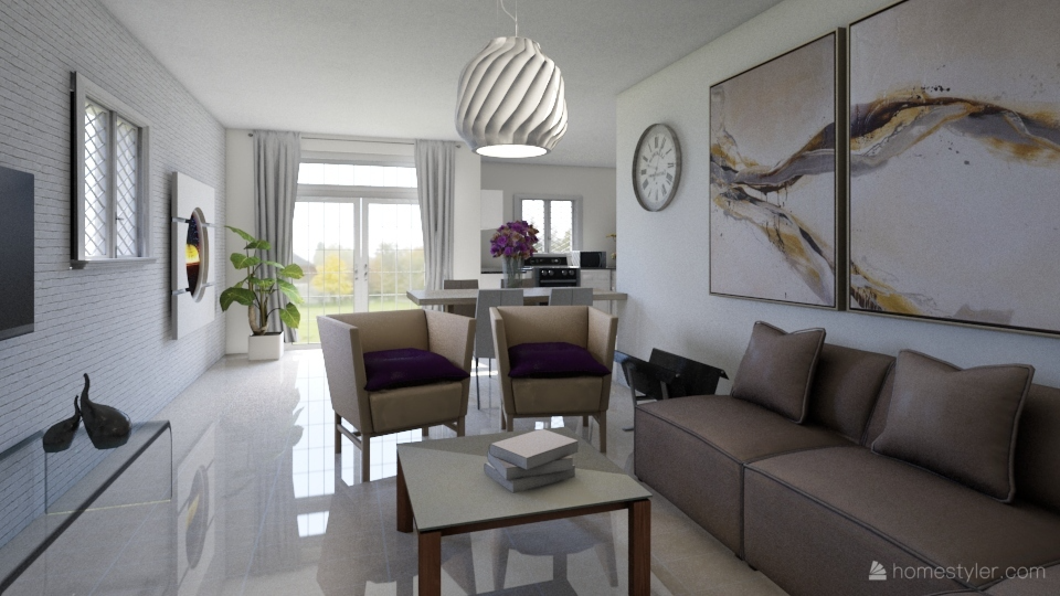 משפחת דיין_Living Room